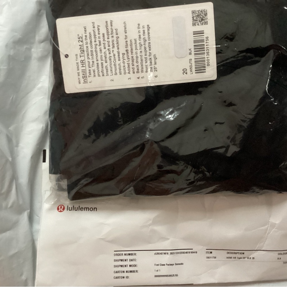 Lululemon Black Leggings